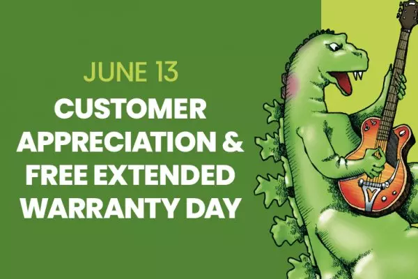 Customer Appreciation & FREE Extended Warranty Day
